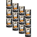 Sheba Hindili Jöleli Pouch Yetişkin Yaş 12x85 gr Kedi Mama
