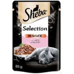 Sheba Salmon Pouch Gravy Soslu Somonlu 85 gr Kedi Yaş Maması