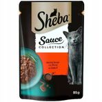 Sheba Sığır Etli Parçalı Soslu Pouch 85 gr Kedi Yaş Maması