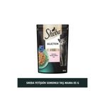 SHEBA Somonlu Yetişkin Kedi Konserve Mama 85 gr * 28 Adet