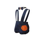 Shecco Babba Erkek Bebek Tulum Papyon Takım Lacivert - 3 Yaş