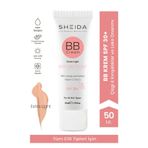 Sheida Bb Cream Mükemmel Kapatıcık Kırışıklık Karşıtı Ton Eşitleyici Spf30 Mat Bb Krem - Extra Light