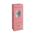 Sheida BB Krem SPF 30+ – Yüksek Kapatıcı, Mat İpeksi Bitiş, Cilt Tonu Eşitleyici, Uzun Süre Kalıcı, Vitamin C & E İçerikli 50 ml - Koyu