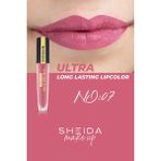 Sheida Long Lasting Uzun Süre Kalıcı Mat Likit Ruj - Yoğun Pigment & E Vitaminli Formül No:07