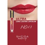 Sheida Long Lasting Uzun Süre Kalıcı Mat Likit Ruj - Yoğun Pigment & E Vitaminli Formül No:13 - 013