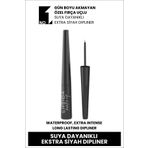 Sheida Suya Dayanıklı Yoğun Siyah Dipliner Extra Black Gloss Dip Eyeliner