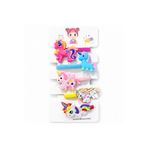 SHEKER HOME Unicorn Kız Çocuk Ve Bebek Lastik Toka Seti - 5’li