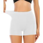 SHEKINI Bisikletçi pantolonu, kadın, kısa pantolon, şort, tayt, elbise altı şekillendirici, vücut korse pantolonu, etek altı, kısa pantolon, sürtünmez, rahat, yüksek bel, boxer şort, kısa pantolon,