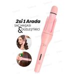 Sheland Pro 2 in 1 Seramik Otomatik Saç Maşası ve Saç Düzleştirici
