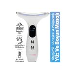 Sheland Pro 4 Programlı Led Ekranlı Yüz ve Boyun Kırışıklık Karşıtı Ve Giderici EMS Güzellik Cihazı