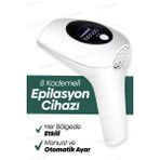 Sheland Pro Ipl Lazer Epilasyon Tüy Alma Cihazı 8 Kademeli 900.000 Atım - BEYAZ