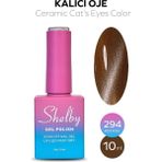 SHELBY 10 ML. A294 SERAMİK KEDİ GÖZÜ KALICI OJE - Karışık