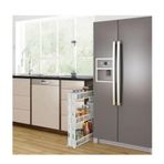 Shelf 3 Katlı Raf Ünitesi - Mutfak - Banyo Depolama Rafı