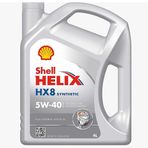 Shell Helix HX8 Tam Sentetik 5W40 4 lt Motor Yağı