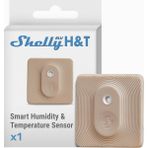 Shelly Blu H&t Mokka | Bluetooth Kontrollü Sıcaklık ve Nem Sensörü | Su Sıçramasına Karşı Korumalı V - Standart
