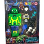 Shem Minecraft Hulk Avengers 8 Parça 19 cm Figür Oyuncak