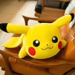 Shem Sevimli Yumuşak Ithal Kumaş Pikachu Pòkemon Peluş Oyuncak 25 Cm