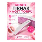 SheMask Tırnak Törpüsü 100/180 Kağıt Törpü Profesyonel Tırnak Bakım Seti Manikür Pedikür Aletleri Çift Taraflı Tırnak Törpü Seti Manikür Seti Protez Jel Akrilik Tırnak Şekillendirici Tırnak Bakım Nail Art