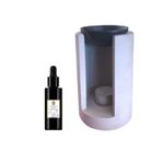 Shemsa Naturals Buhurdanlık Seti (Concart Curve Buhurdanlık+Purefume Lavender 30 ml)