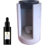 Shemsa Naturals Buhurdanlık Seti ( Concart Curve + Purefume Blue Moon - 30 ml )