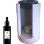 Shemsa Naturals Buhurdanlık Seti ( Concart Curve + Purefume Lavender - 30 ml )