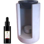 Shemsa Naturals Buhurdanlık Seti ( Concart Curve + Purefume The Hotel -30 ml )