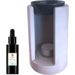 Shemsa Naturals Buhurdanlık Seti ( Concart Curve + Purefume Timeless - 30 ml )