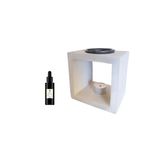 Shemsa Naturals Buhurdanlık Seti (Concart Quattro Buhurdanlık+Purefume Bluemoon 30 ml)
