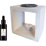 Shemsa Naturals Buhurdanlık Seti (Concart Quattro + Purefume Lavender - 30 Ml)