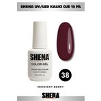 Shena Kalıcı Oje 15 ml - 38 Bordo - Uv/led Gel Polish ❤ From Dubai