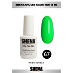 Shena Kalıcı Oje 15 Ml - 67 Neon Yeşil - UV/LED Gel Polish ❤ From Dubai