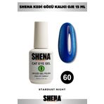 Shena Kalıcı Oje Kedi Gözü 15 Ml - 60 Lacivert - Cat Eye UV/LED Gel Polish ❤ From Dubai