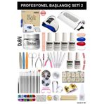 Shena Kalıcı Oje - Protez Tırnak Başlangıç Seti(STRONG - UV - TOZ ALMA | OJE - BUILDER JEL | AKSESUAR)