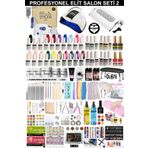 Shena Kalıcı Oje - Protez Tırnak Elit Salon Seti2(STRONG FREZE-UV-TOZ ALMA | OJE - BUILDER JEL | AKSESUAR)