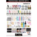 Shena Kalıcı Oje - Protez Tırnak Master Seti 3 (KALICI OJE - BUİLDER JEL | AKSESUAR) From Dubai