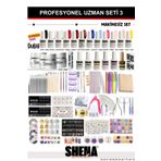 Shena Kalıcı Oje - Protez Tırnak Uzman Seti 3 (OJE - BUILDER JEL & BASE TOP COAT | AKSESUAR) ❤︎ Dubai