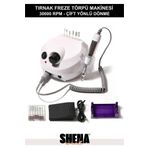 Shena Profesyonel Tırnak Freze Makinesi 25.000 Rpm - Manikür Pedikür Protez Tırnak Törpü Makinesi