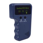 shenruifa 5 Etiketli 125KHz RFID Kimlik Kartı Için Taşınabilir El Yazıcısı Fotokopi Teksir Makinesi