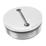 shenruifa Boots-Marine-Yakıt Deposu Kapağı, Kapak Dolgusu, Tekne Aksesuarı, Zincirli Paslanmaz Çelik Kapak Kapağı, Donanım Aksesuarı (38 mm)