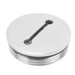 shenruifa Boots-Marine-Yakıt Deposu Kapağı, Kapak Dolgusu, Tekne Aksesuarı, Zincirli Paslanmaz Çelik Kapak Kapağı, Donanım Aksesuarı (50 mm)