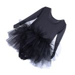 SHERCHPRY 1 Bilgisayar Elbise Bale Tül Etek Jimnastik Etekli Mayoları Tutu Etekli Bale Kıyafeti Prenses Fantezi Giyinmek Bale Tutu Etek Bale Etek Çocuk Performans Kostü ü Polyester Kız