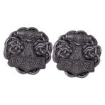 SHERCHPRY 2 adet Viking kemer tokası kemer tokası erkekler için erkek kemer tokası erkek aksesuarları erkek aksesuarları Hebillas, Silverx2 adet, 7.6X7.5CMx2pcs