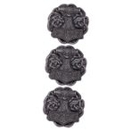 SHERCHPRY 2 adet Viking kemer tokası kemer tokası erkekler için erkek kemer tokası erkek aksesuarları erkek aksesuarları Hebillas, Silverx3 adet, 7.6X7.5CMx3pcs