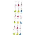 SHERCHPRY 3set Badminton Anahtarlık Charm Süsleme El Çantası Charm Kolye Moda Aksesuarı Herkes İçin 6 Adet*3