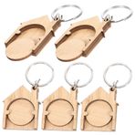 SHERCHPRY 5 adet jeton anahtarlık arabası anahtarlık arabası jetonu bakkal serbest bırakma anahtarı alışveriş sepeti çeyrek bakkal sepeti, Gösterildiği Gibi, 6.8x3.5cm
