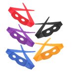 SHERCHPRY 5 Adet Kişiselleştirilmiş basit maskesi Avrupa ve Amerika maskeli balo PVC maske kompozit renkli maske halloween mask cadılar bayramı maskesi kostümlü maske kara kostümü