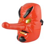 SHERCHPRY Cosplay Maskeleri Japon Drama Maskesi Maskesi Inosuke Maskesi Japon Iblis Maskesi Hayalet Yüz Maskesi Hayalet Maske Japon Maskesi Kostüm Oyunu Süslemek Plastik