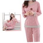 SHERCHPRY Gecelik Ayarlamak çocuk pijamaları erkekler için pijama kızlar için sonbahar pijamaları pijama takı ı kadınlar için sonbahar pijamaları Karikatür pantolonlar Kız çocuk