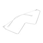 SHERCHPRY Şık Metal Gözlük Çerçevesi - Camsız Rahat V Şeklinde Tasarım Moda Aksesuarı