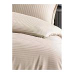 Sheri Home Quen Taş Çizgili Saten Çift Kişilik Nevresim Takımı (Çarşafsız)Tr88952388923688